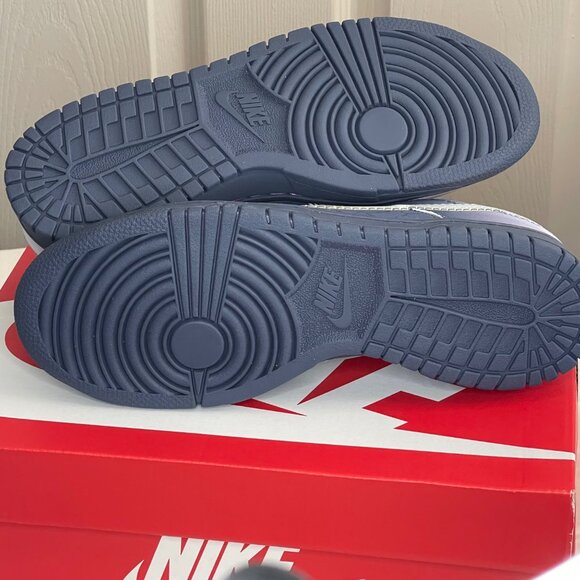 Nike Dunk Low Top BG FQ8354-491 Halloween Diffused Blue Youth 7Y/Women's 8.5 - Picture 2 of 8